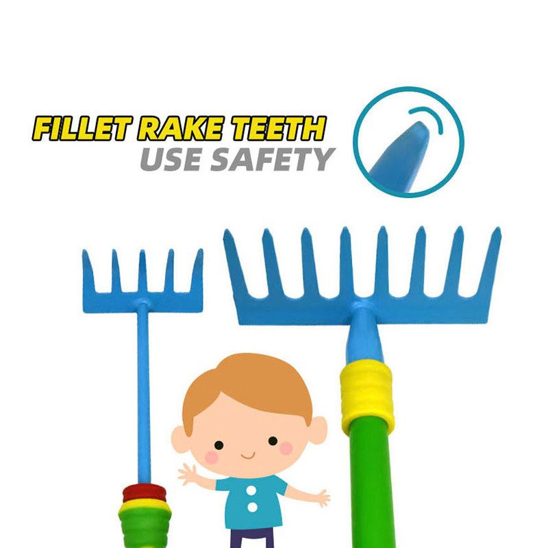 Garden Spade and Rake