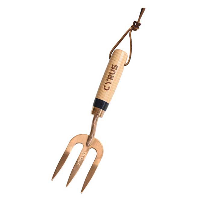 Forquilla de mà de jardí d'acer inoxidable