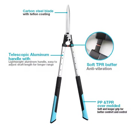 Extended Handles In Manual Hedge Extended Handles In Manual Hedge