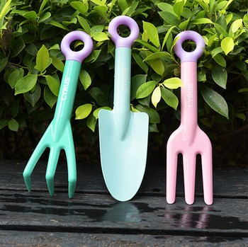 3 pieces gardening hand tool for steel 3 pieces gardening hand tool for steel